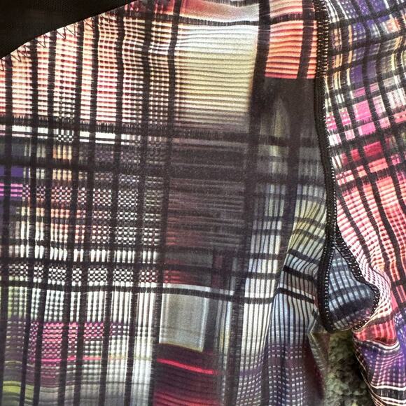 Saucony Cropped Legging Multicolored Running Yoga Women Size M - Picture 7 of 9